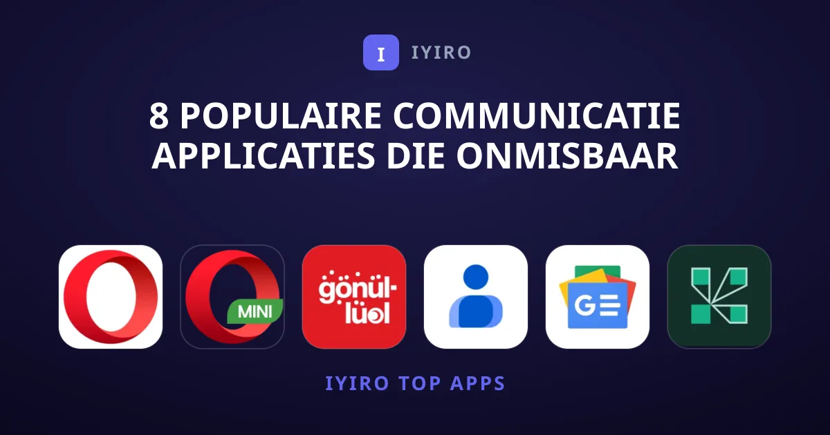8 Populaire Communicatie Applicaties Die Onmisbaar Zijn